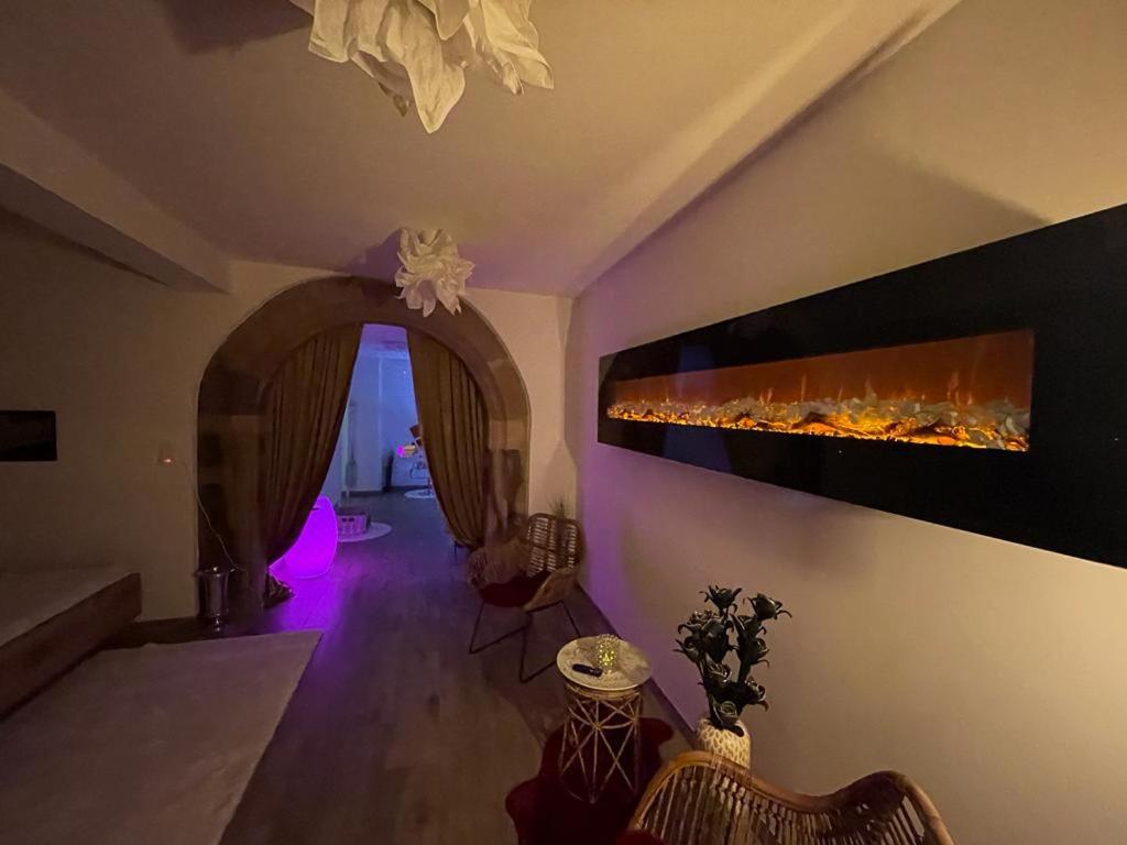 Postel nebo postele na pokoji v ubytování Escape Private SPA I