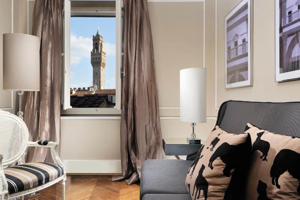 Posezení v ubytování Brunelleschi Hotel