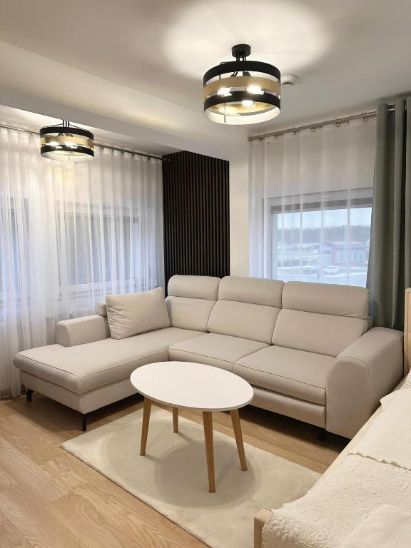 Część wypoczynkowa w obiekcie Motel Za Miedzą