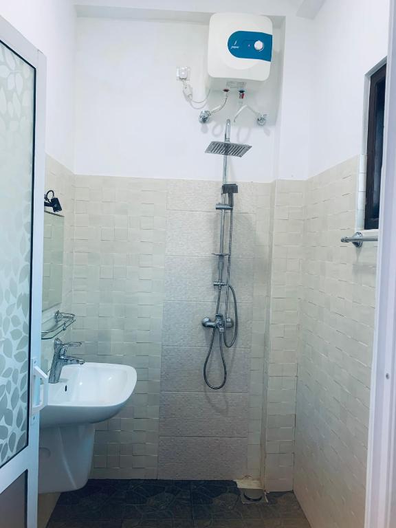 Koupelna v ubytování Center Point Villa Unawatuna