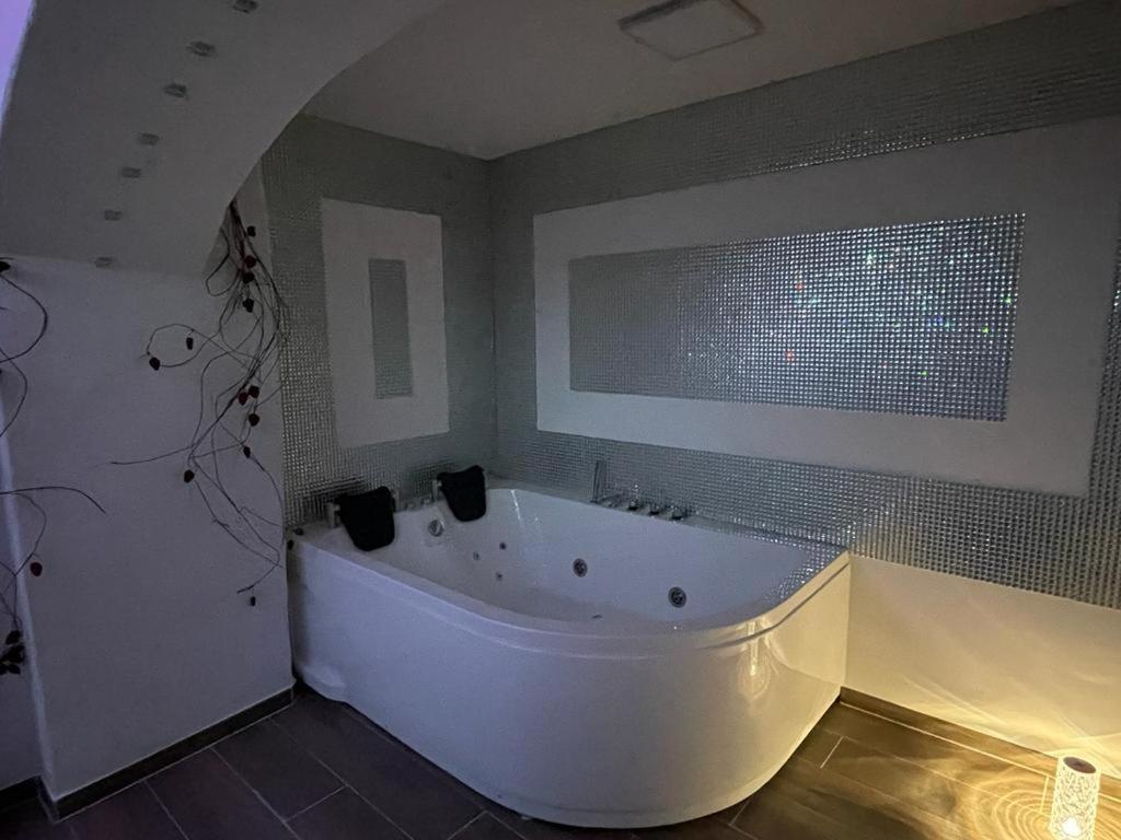 Koupelna v ubytování Escape Private SPA II