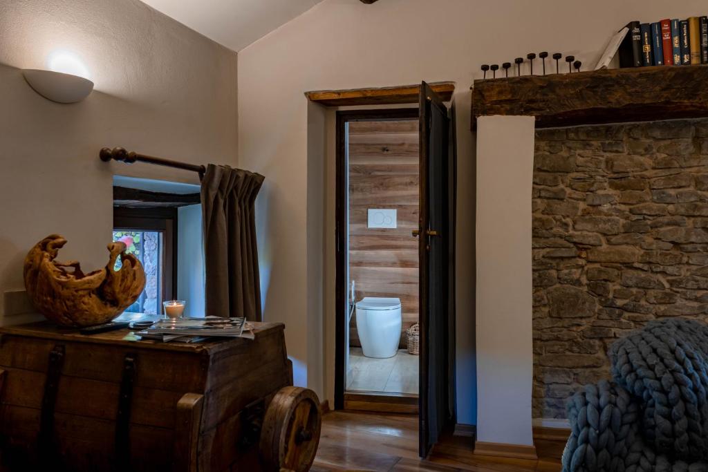 Posezení v ubytování Number 10 Locanda B&B
