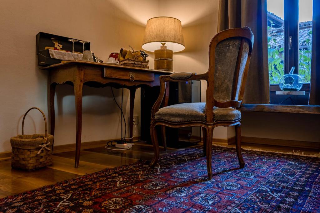 Posezení v ubytování Number 10 Locanda B&B