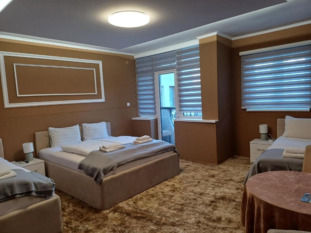 Postel nebo postele na pokoji v ubytování Villa Anri