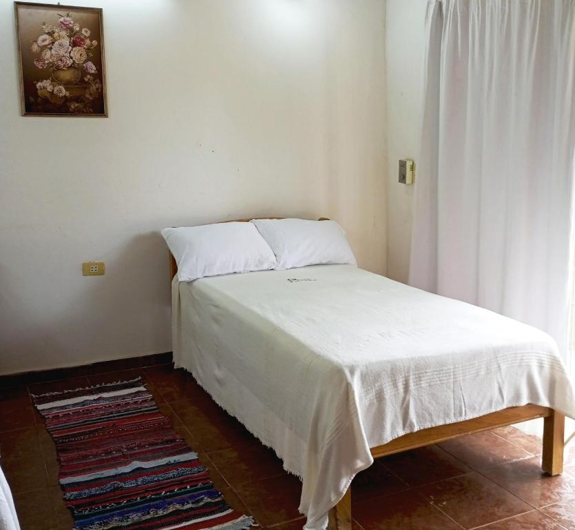 Postel nebo postele na pokoji v ubytování Posada Cielo Azul