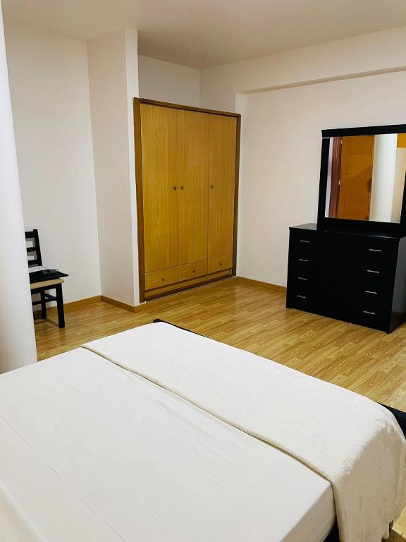 Postel nebo postele na pokoji v ubytování Residencial Sol Point Art