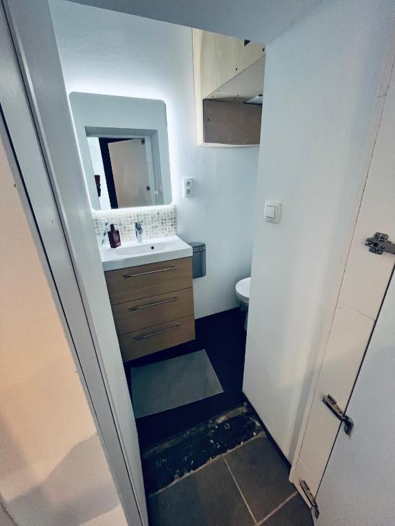 Koupelna v ubytování La maison Mythique
