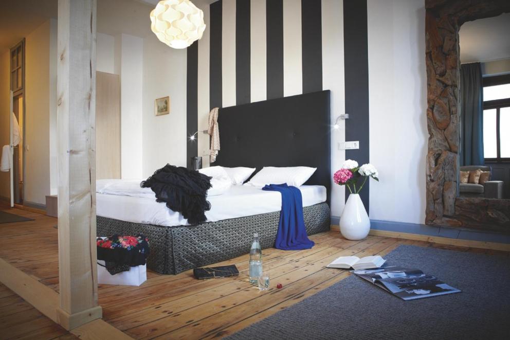 TV a/nebo společenská místnost v ubytování Hotel Tannhäuser