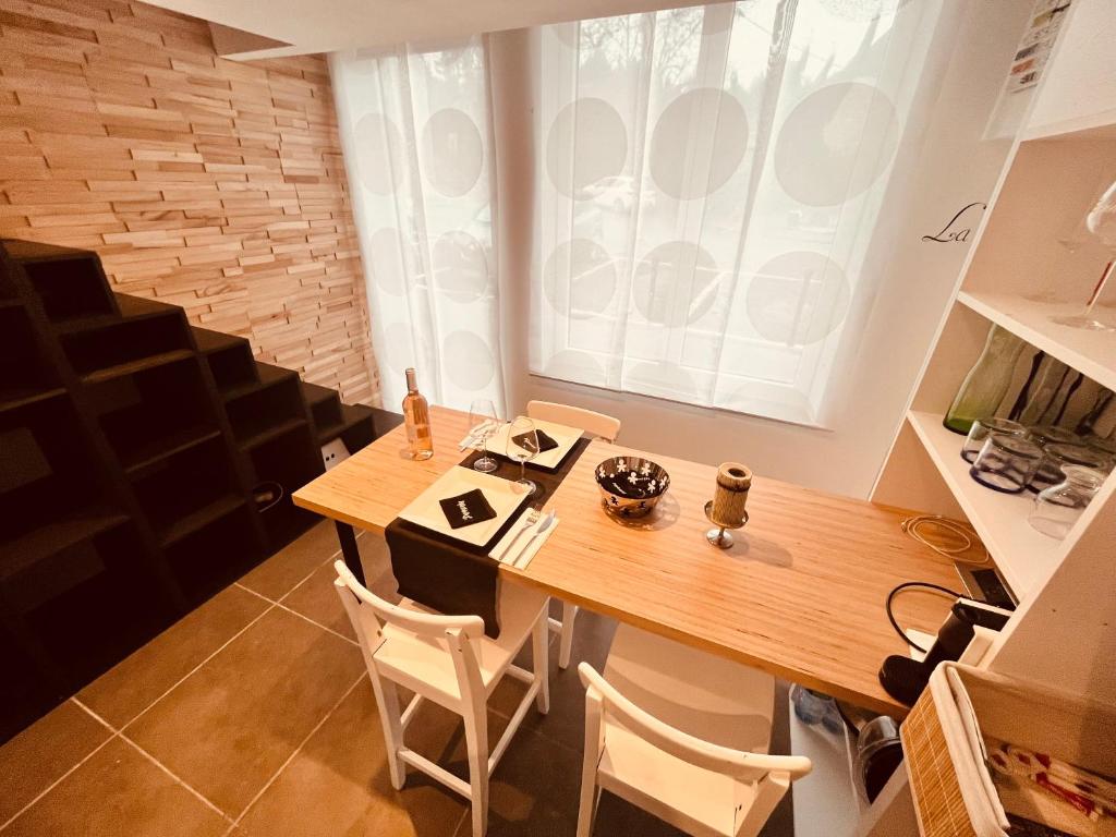 Kuchyň nebo kuchyňský kout v ubytování La maison Mythique
