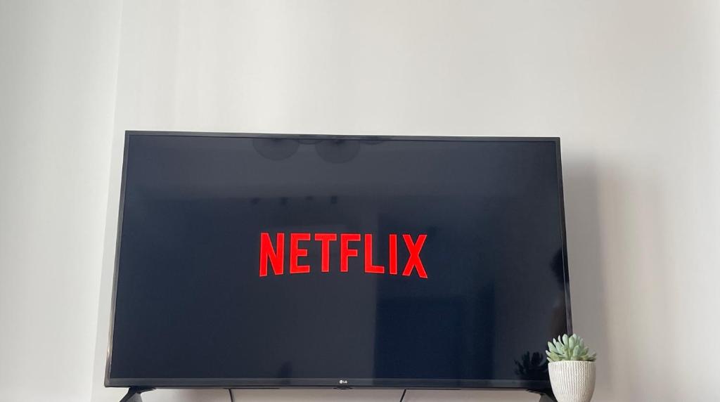 TV a/nebo společenská místnost v ubytování Morpheus boutique apartment