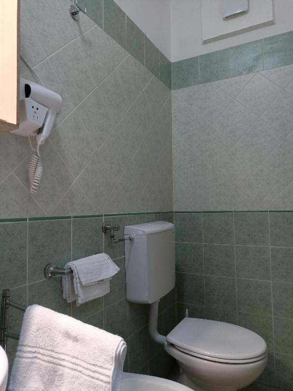 Koupelna v ubytování Hotel Ariston Imperial