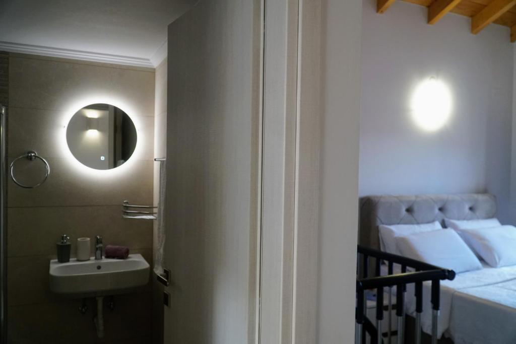 Postel nebo postele na pokoji v ubytování Oceanis apartment