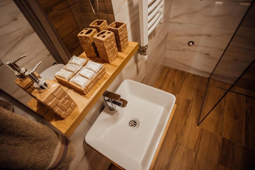 Ein Badezimmer in der Unterkunft Apartman Petar 26