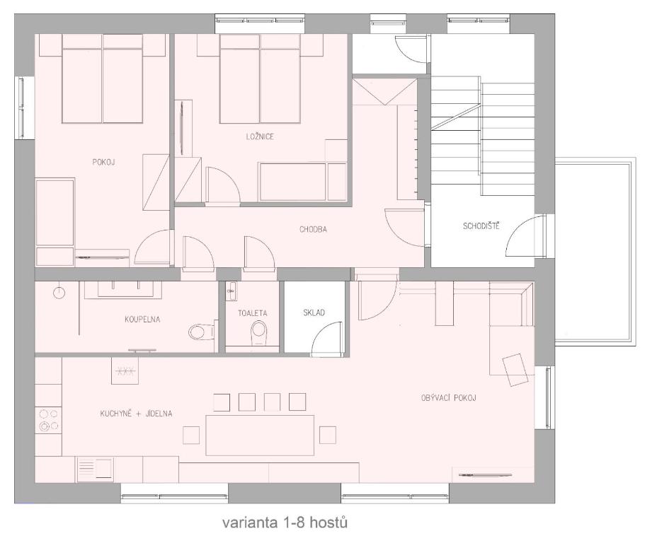 Apartmány Na Luční - Appartamento