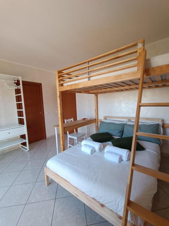 Postel nebo postele na pokoji v ubytování MilanoLetto Suite Room