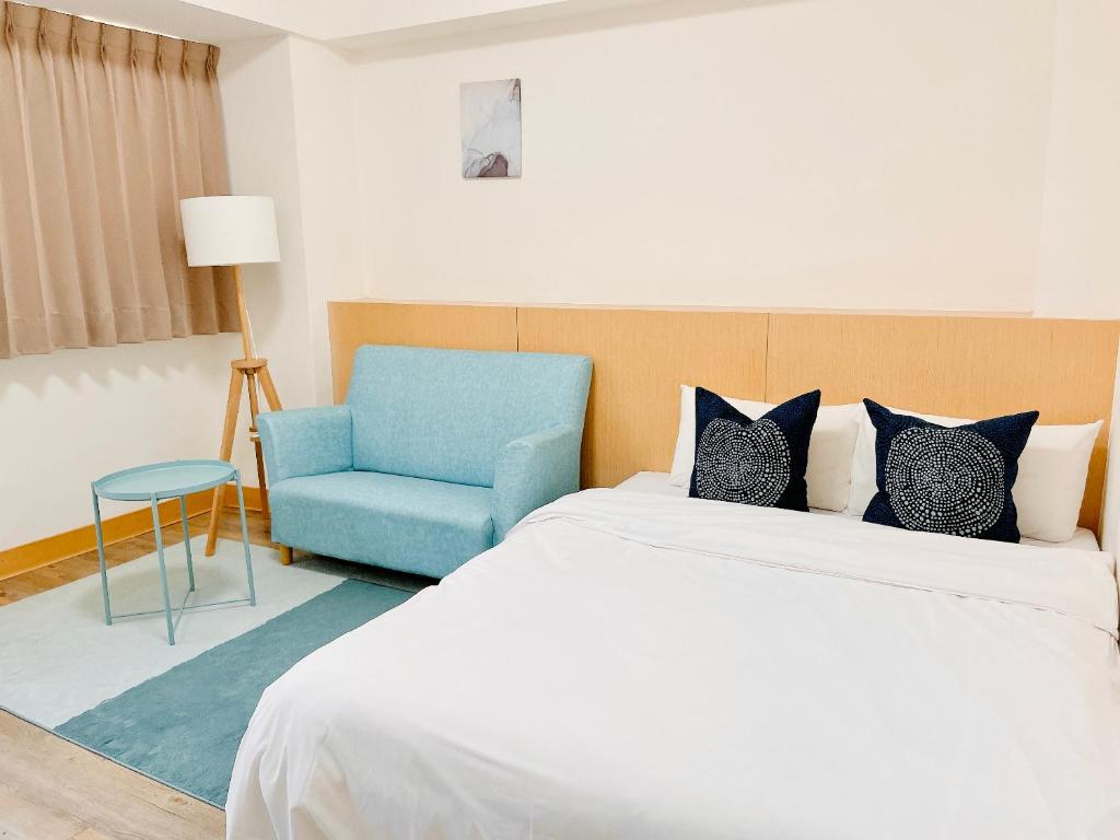 Voodi või voodid majutusasutuse Hotel Huru House toas