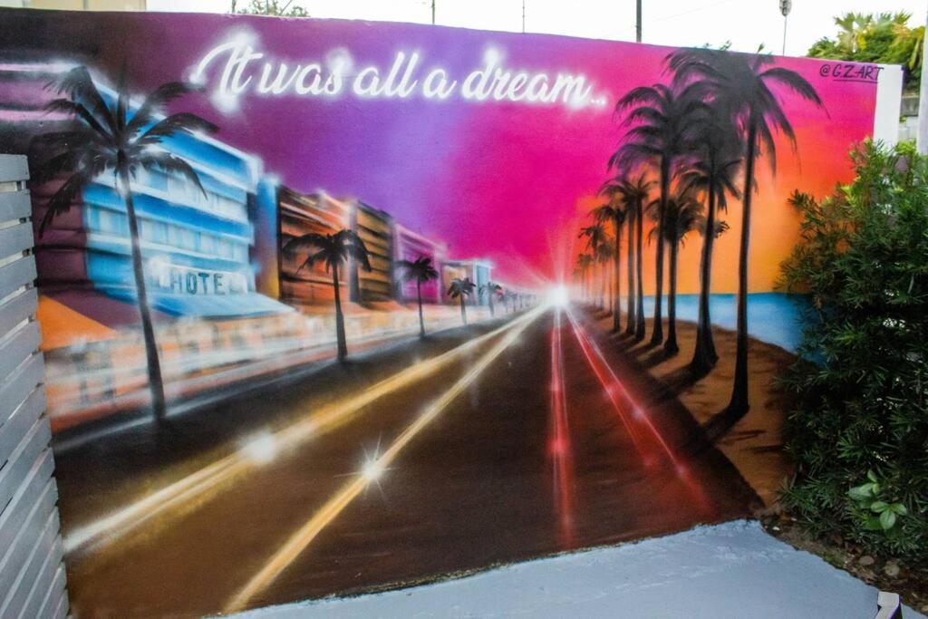 Unique Miami Art Escape w/ HotTub, Arcade & Murals photo