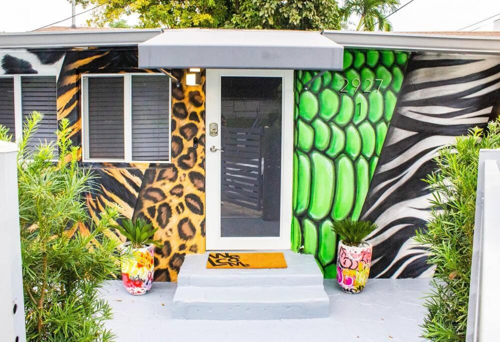 Unique Miami Art Escape w/ HotTub, Arcade & Murals photo