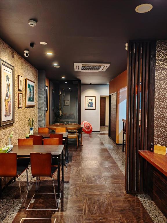 Posezení v ubytování Mini Inn Kyoto-外国人向け - 日本人予約不可