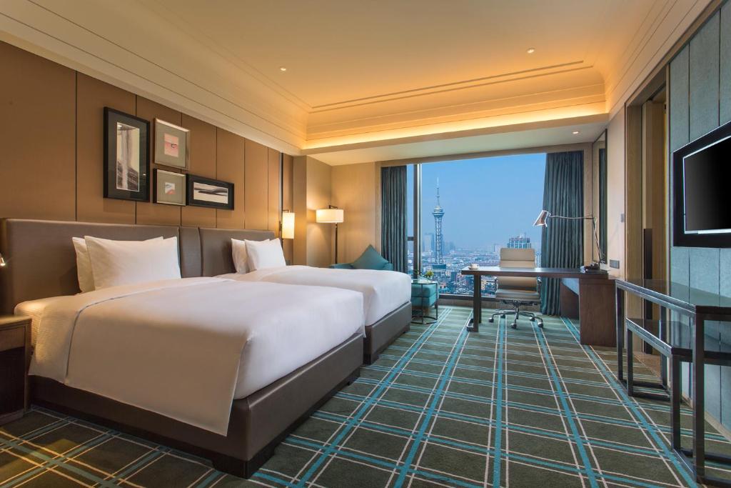Hilton Changzhou - デラックスツインルーム