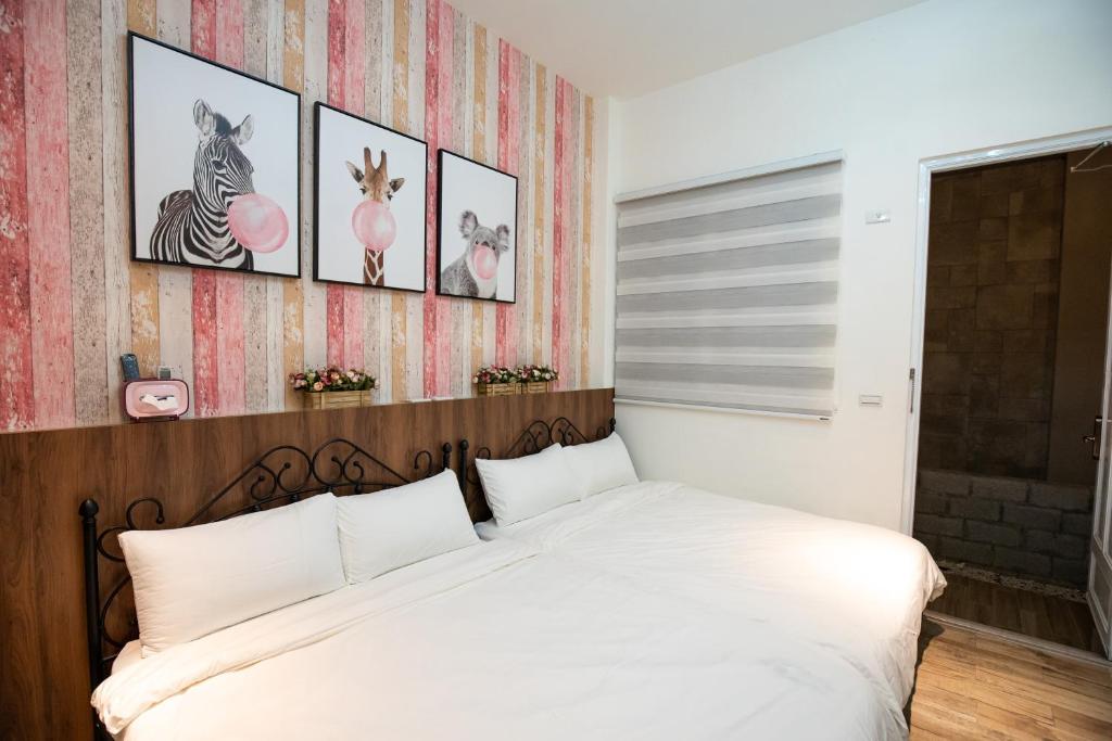 Postel nebo postele na pokoji v ubytování #66 Homestay