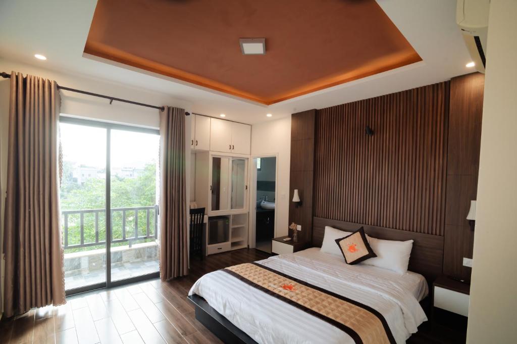 Citrus Village Villa Hoi An - 豪华双人房间与阳台