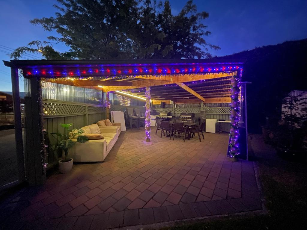 Patio nebo venkovní prostory v ubytování Alexandra Motor Lodge NZ