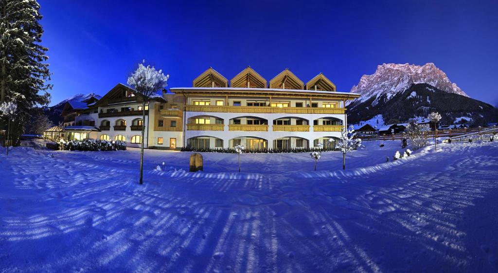Hotel Alpen Residence v zimě