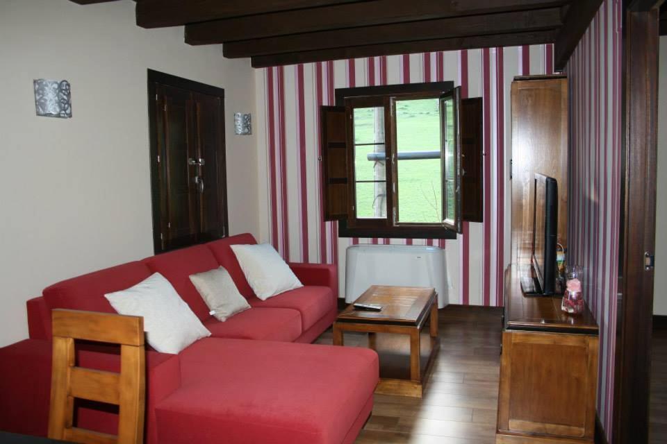 Posezení v ubytování Hotel Rural El Reundu