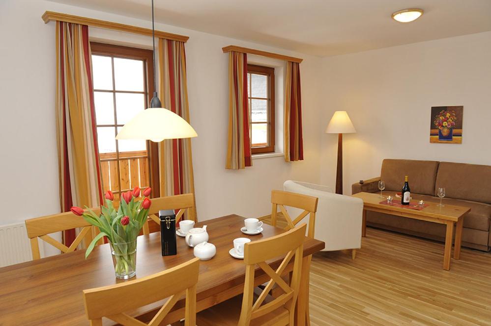 Posezení v ubytování Stranach Appartements