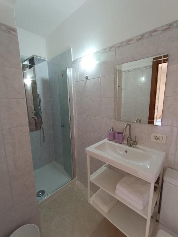 Koupelna v ubytování MilanoLetto Suite Room