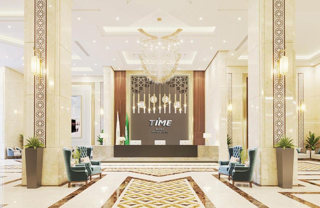 Lobi atau kawasan kaunter penerimaan di TIME Ruba Hotel & Suites