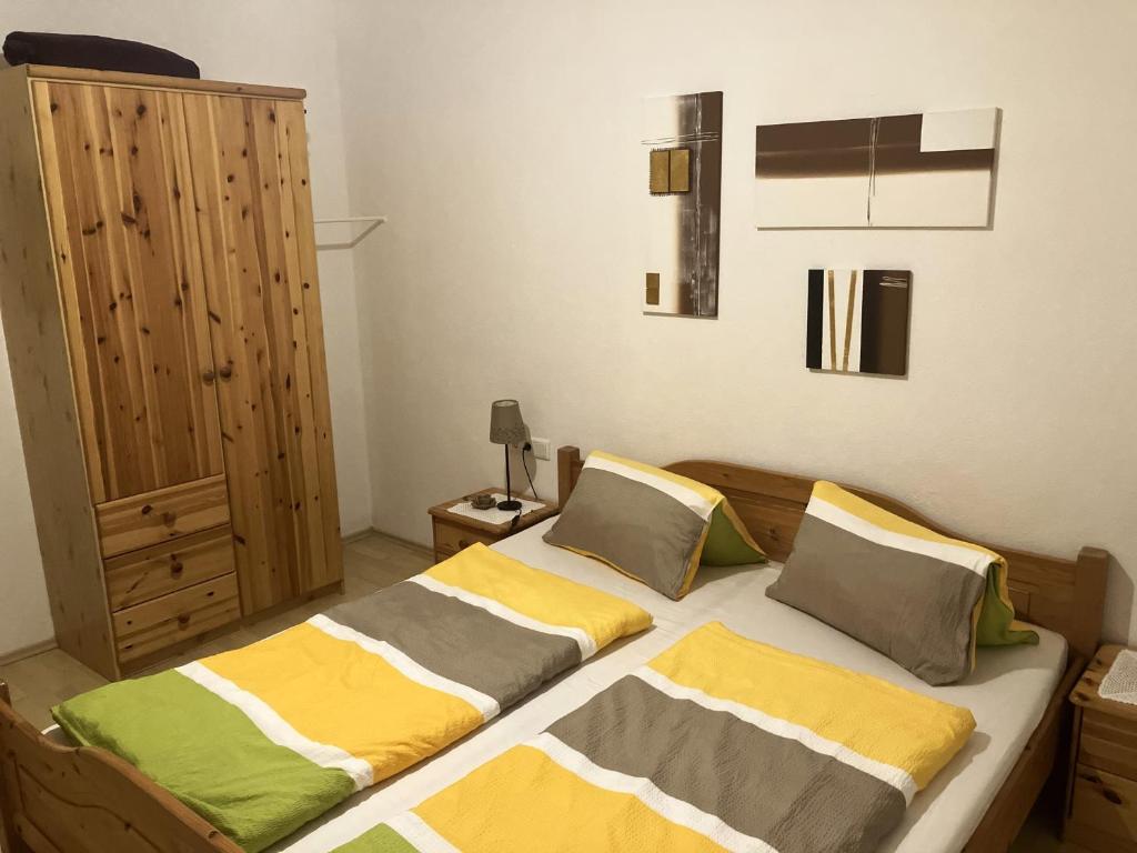 Postel nebo postele na pokoji v ubytování Appartement Ramona