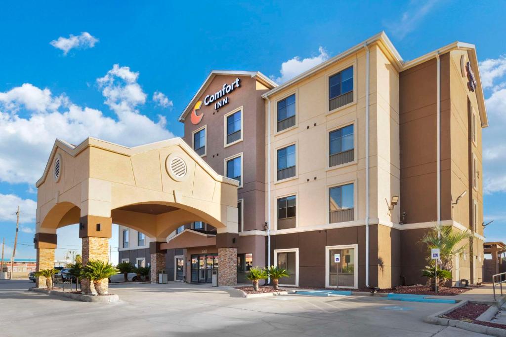 a rendering of the front of a hotel at Comfort Inn in Orange