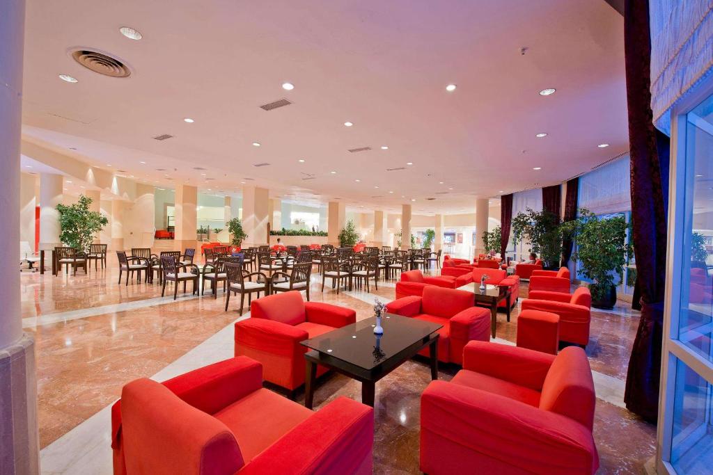 Posezení v ubytování Seven Seas Hotel Life - Ultra All Inclusive & Kids Concept