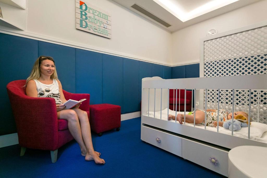 Posezení v ubytování Seven Seas Hotel Life - Ultra All Inclusive & Kids Concept