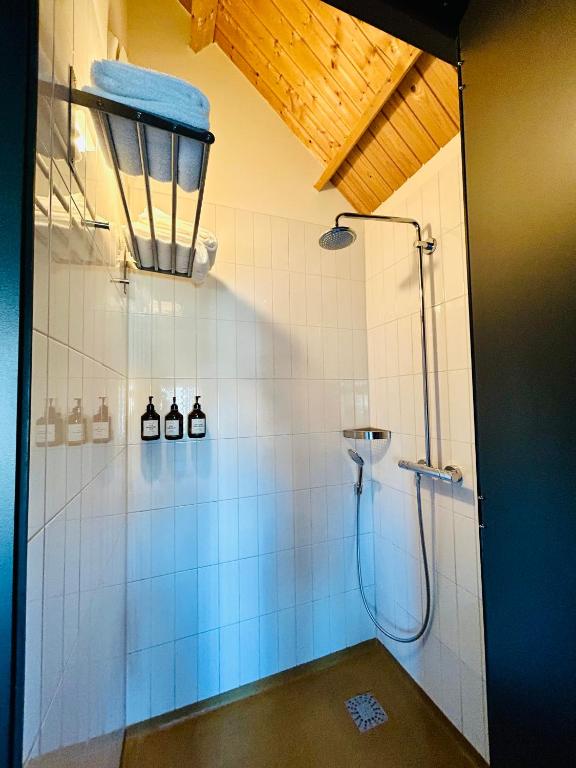 Koupelna v ubytování Design Hotel Modez