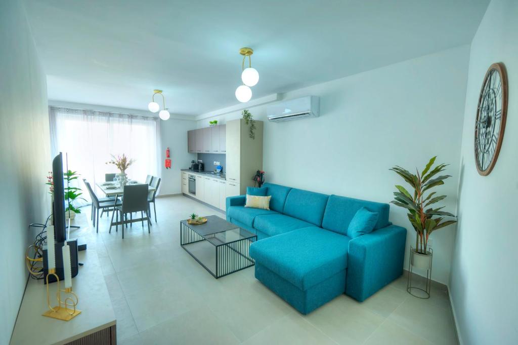 Posezení v ubytování Spacious, bright & modern 3 bedrooms, balcony APIC1-1
