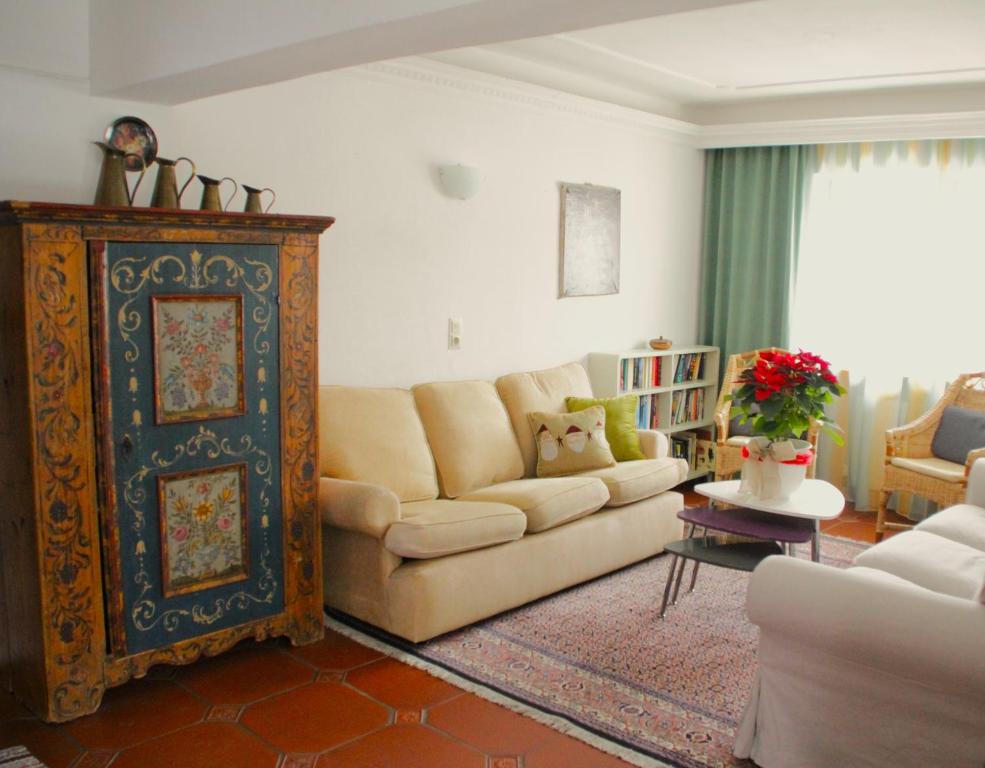 Posezení v ubytování Haus Alice