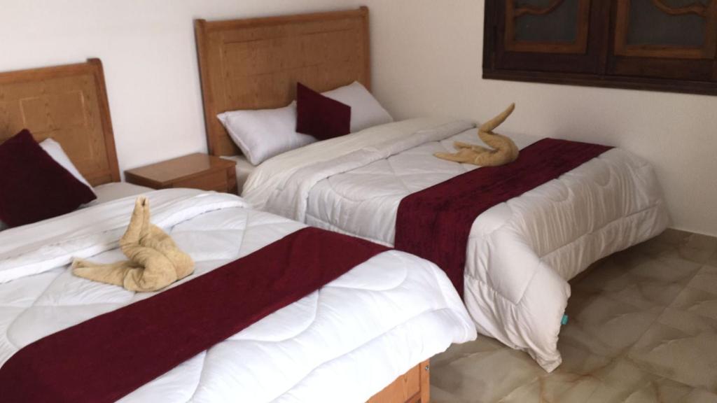 Postel nebo postele na pokoji v ubytování Villamar Sea View rooms & apartments