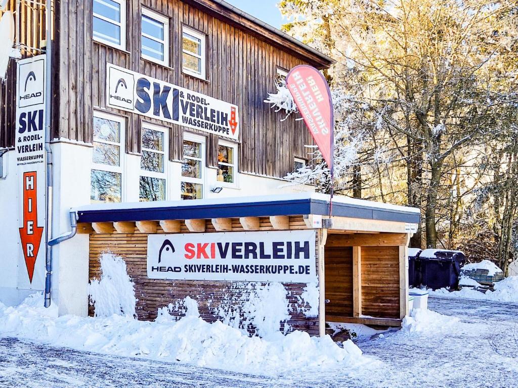 Feriendorf Wasserkuppe v zimě