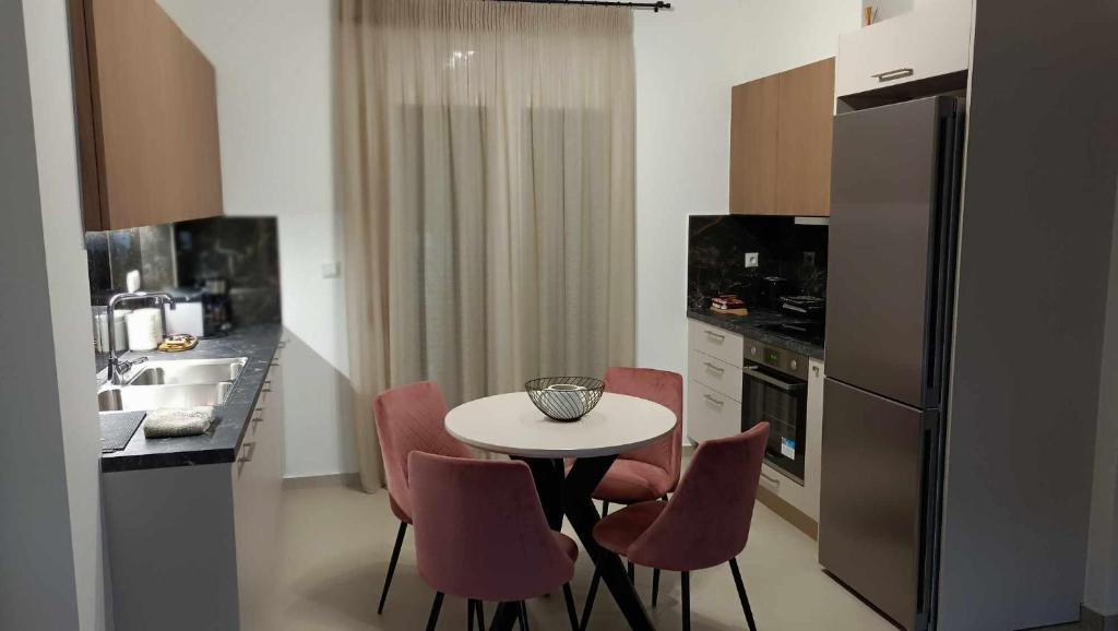Kuchyň nebo kuchyňský kout v ubytování Morpheus boutique apartment
