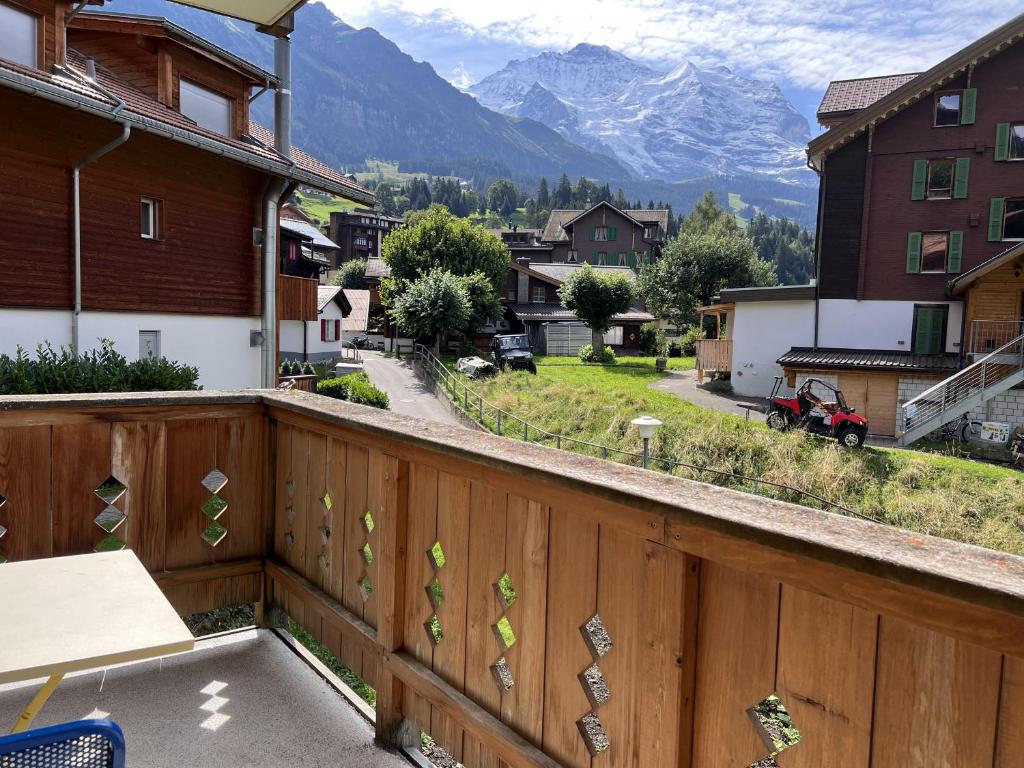 Nespecifikovaný výhled na hory nebo výhled na hory při pohledu z apartmánu