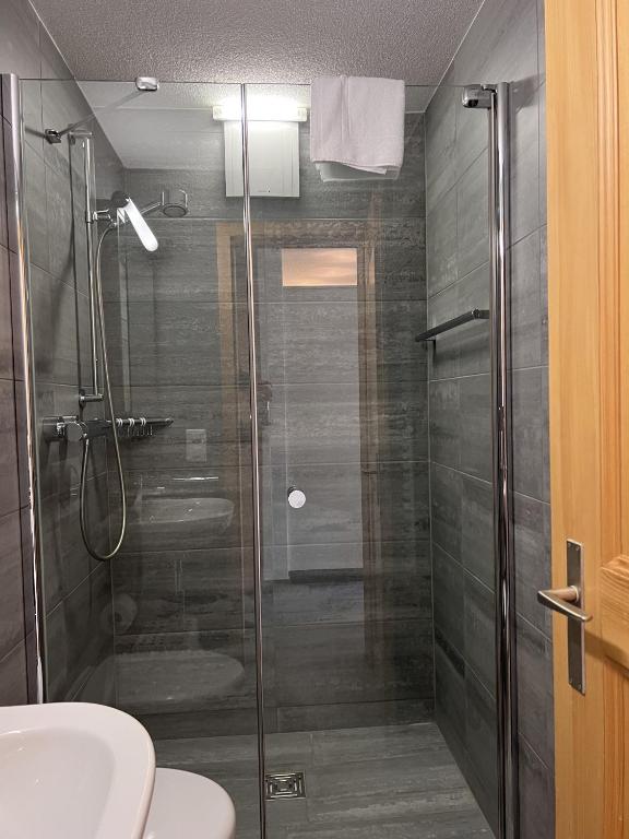 Koupelna v ubytování Chalet Bergrose 3