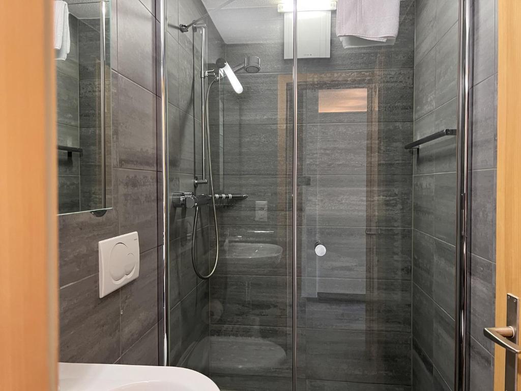 Koupelna v ubytování Chalet Bergrose 3