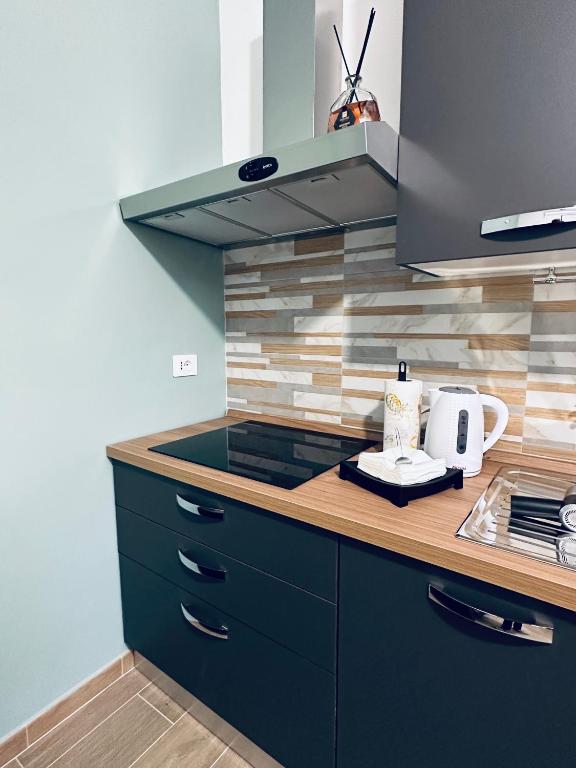 Kuchyň nebo kuchyňský kout v ubytování Home Sweet Home da Viky