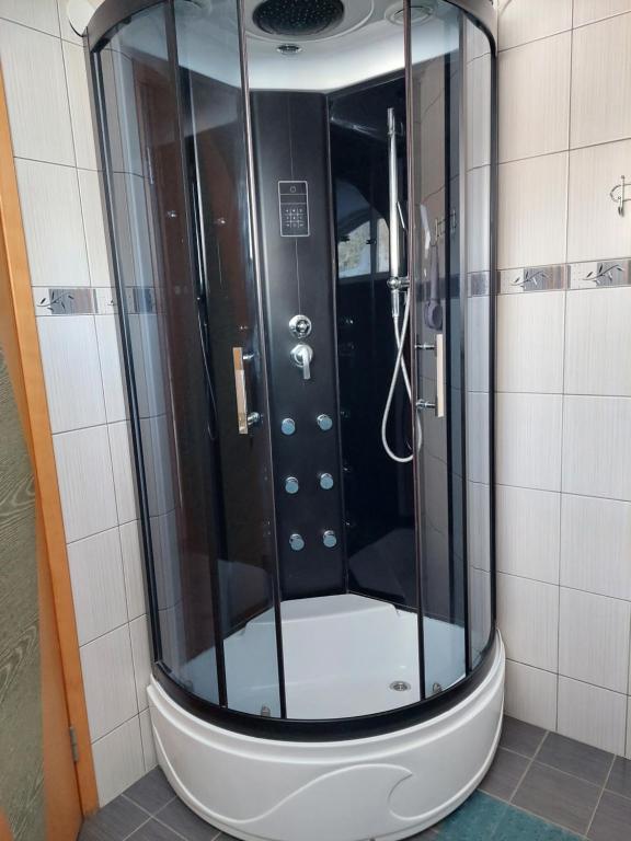 Koupelna v ubytování Rogosi mõisa apartment