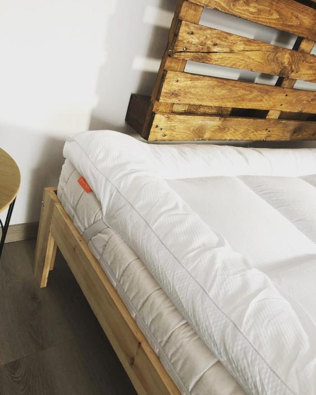 Postel nebo postele na pokoji v ubytování R&B MiDora Modena