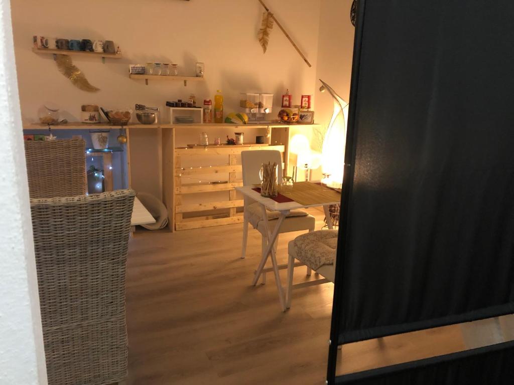 Kuchyň nebo kuchyňský kout v ubytování R&B MiDora Modena