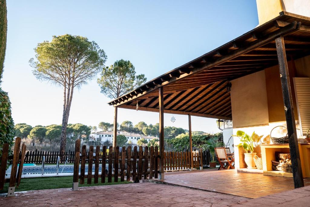 Zahrada ubytování Casa el Refugio del Lago alojamiento rural